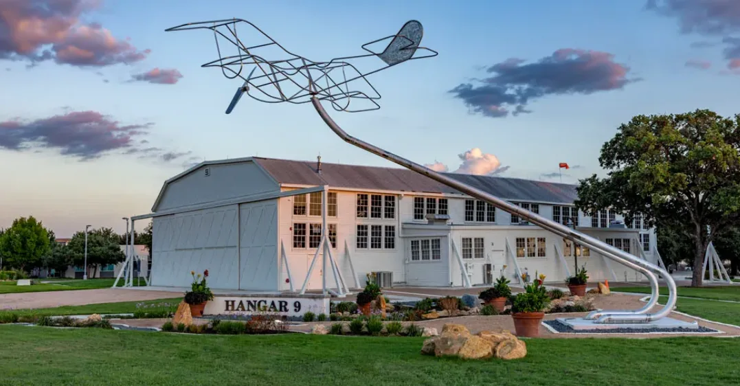 Hetherington Studio Kinetic Sculpture at Brooks City Base