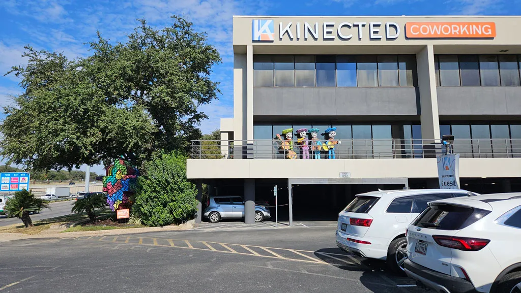 Exterior of Kinected Coworking building, home of love.marketing's main office