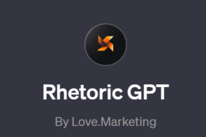 Rhetoric GPT By Love.Marketing